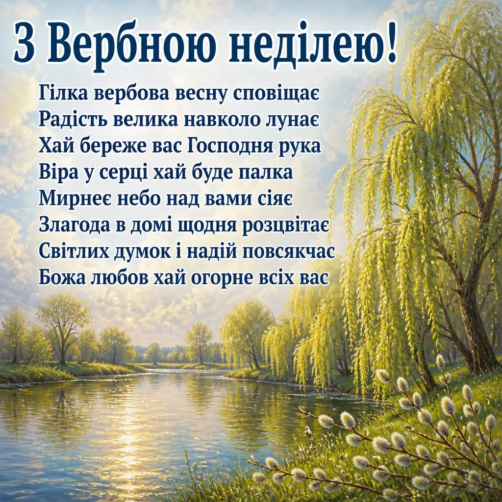 привітання з вербною неділею відкритки привітання з вербною неділею відкритки