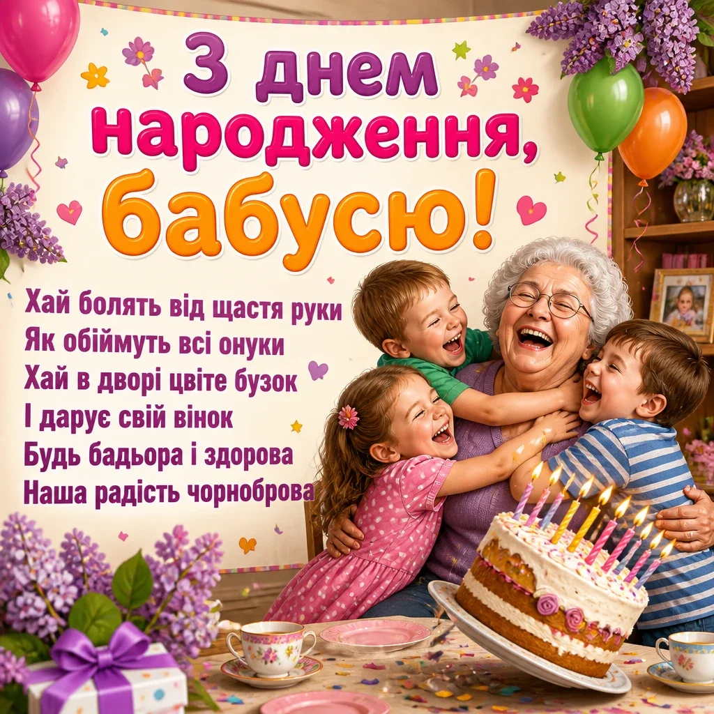 привітання з днем народження бабусі в прозі, до сліз привітання з днем народження бабусі в прозі, до сліз