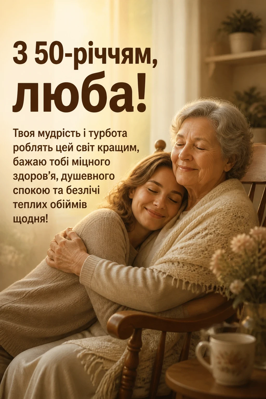 привітання подрузі з ювілеєм