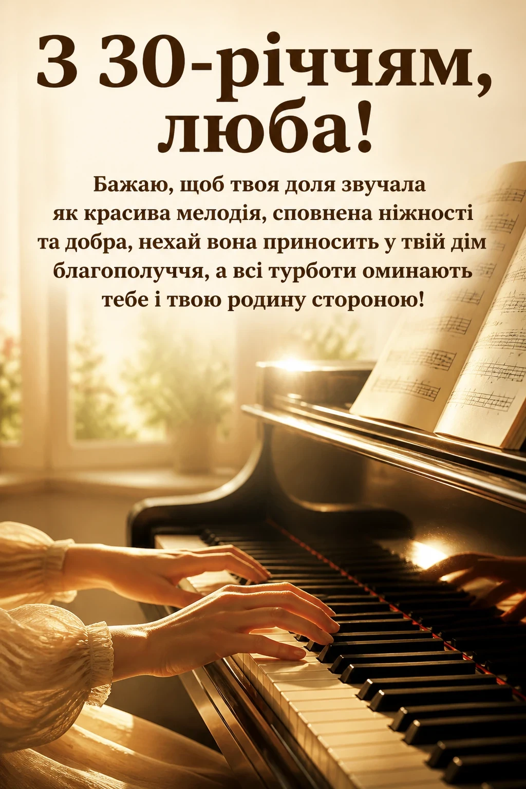 привітання подрузі з ювілеєм
