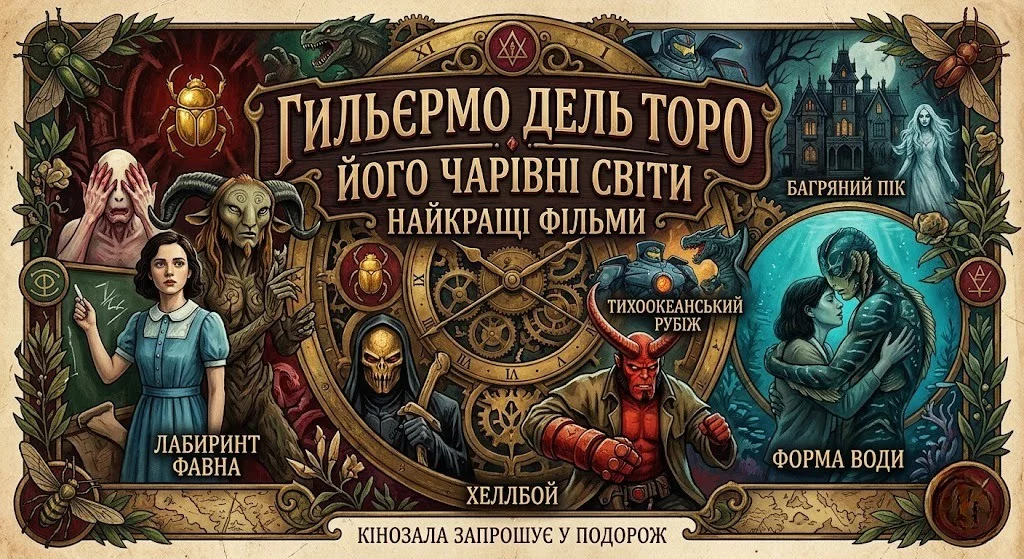 Фільми Гільєрмо дель Торо, де страх стає красою Фільми Гільєрмо дель Торо де страх стає красою