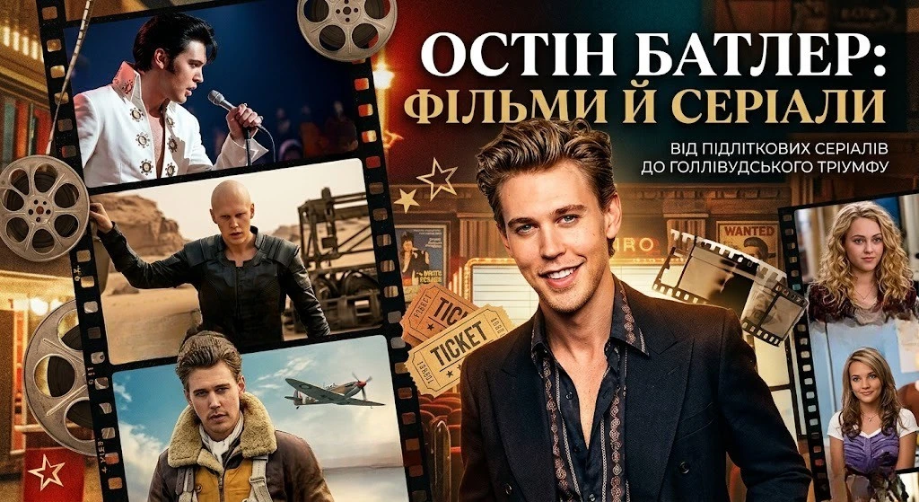 Кар’єра Остіна Батлера: всі фільми й серіали актора Кар’єра Остіна Батлера: всі фільми й серіали актора