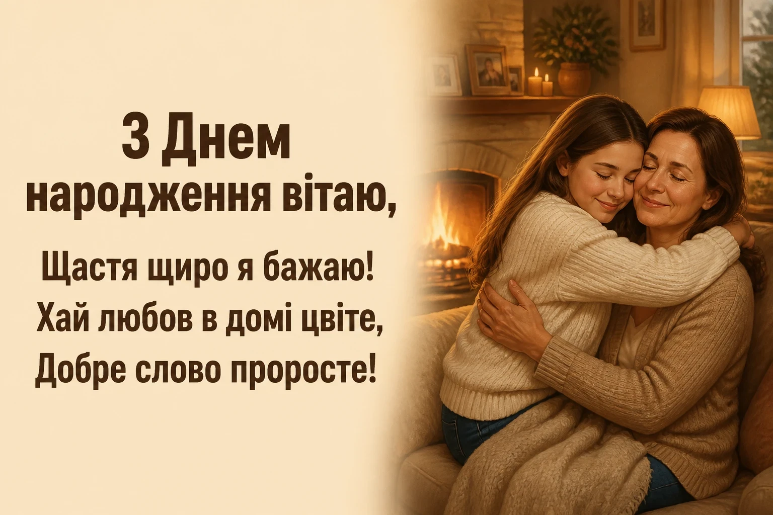 привітання з днем народження мамі від дочки привітання з днем народження мамі від дочки