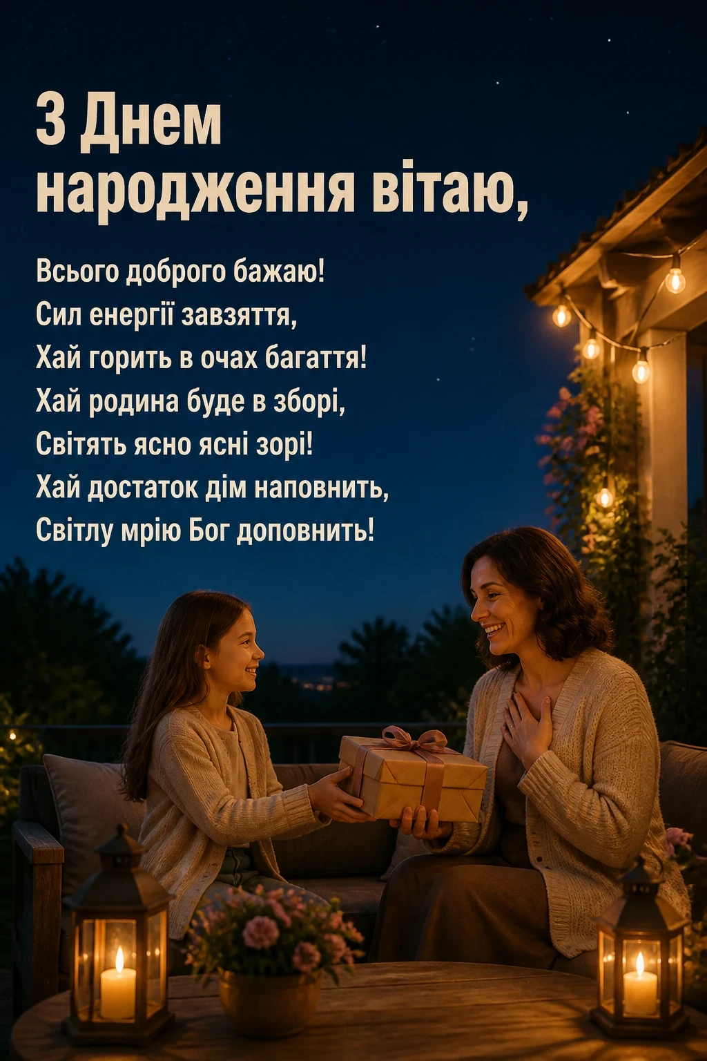 привітання з днем народження мамі від дочки привітання з днем народження мамі від дочки