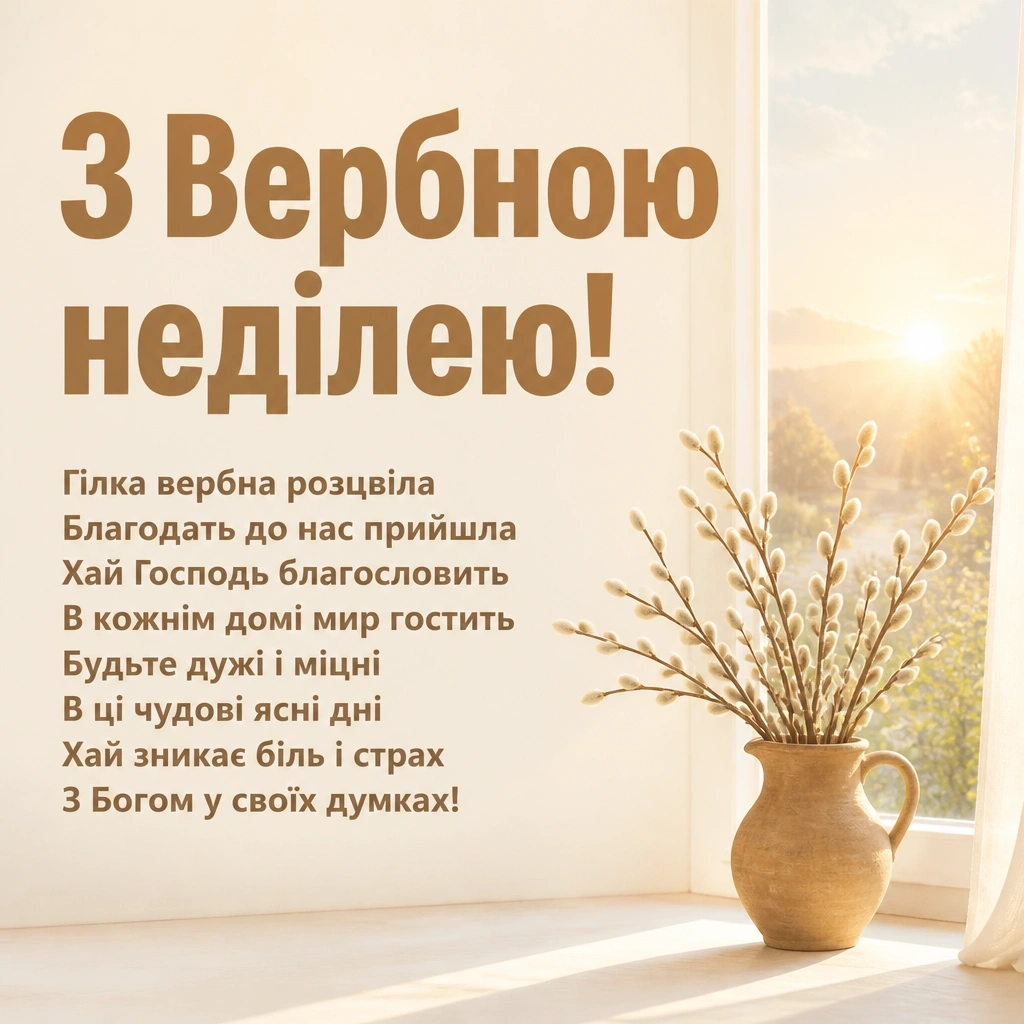 привітання з вербною неділею відкритки привітання з вербною неділею відкритки