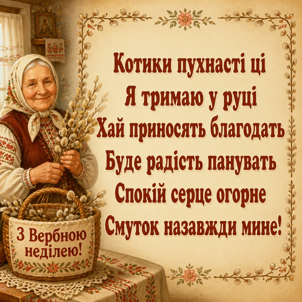 привітання з вербною неділею відкритки привітання з вербною неділею відкритки