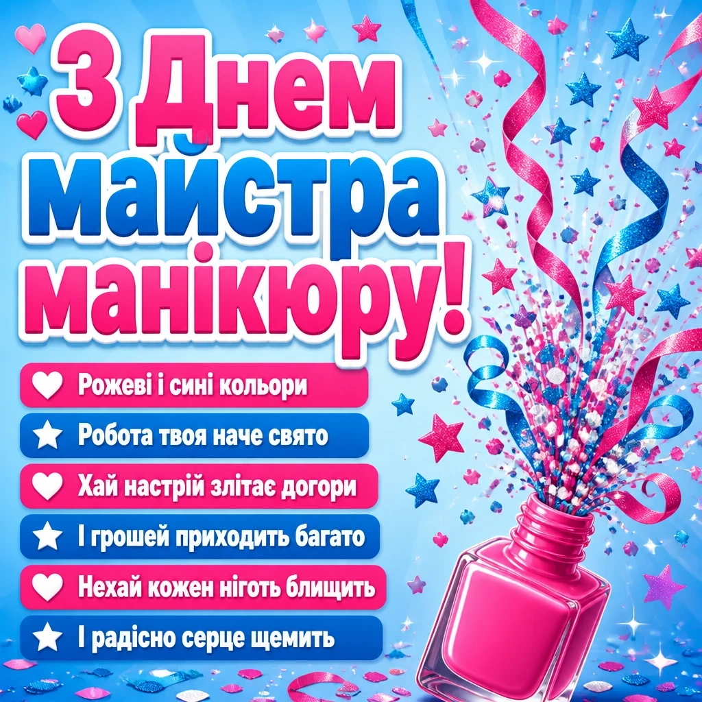 день майстра манікюру привітання день майстра манікюру привітання