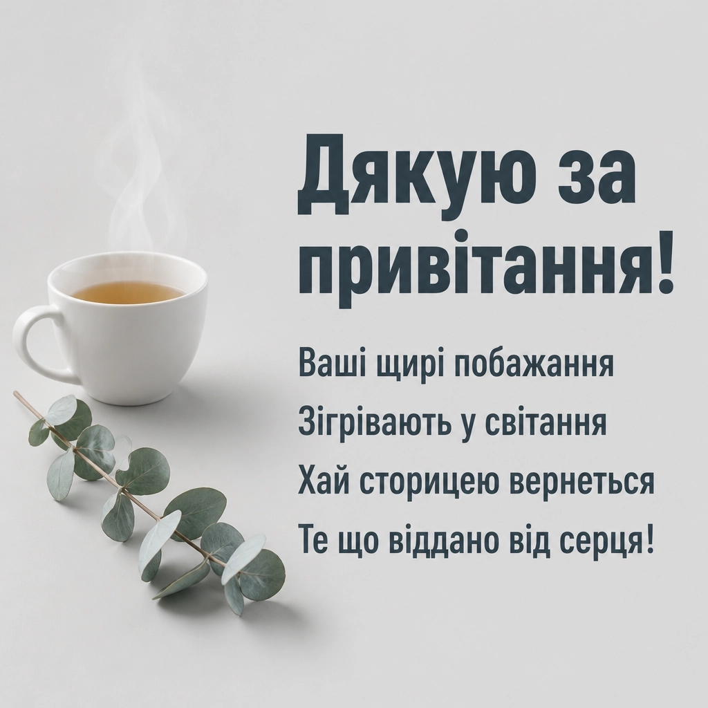 листівки щиро дякую за привітання листівки щиро дякую за привітання