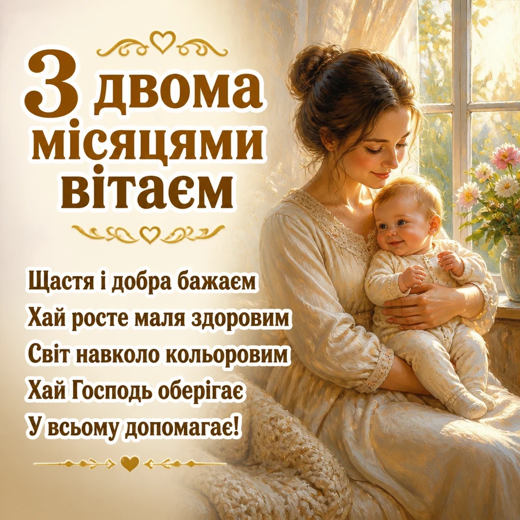 2 місяці дитині привітання 2 місяці дитині привітання