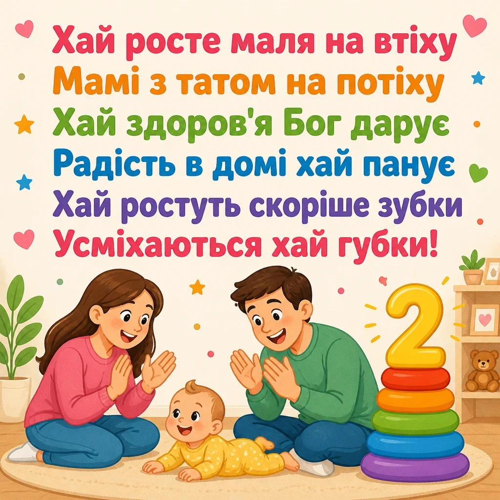 2 місяці дитині привітання 2 місяці дитині привітання