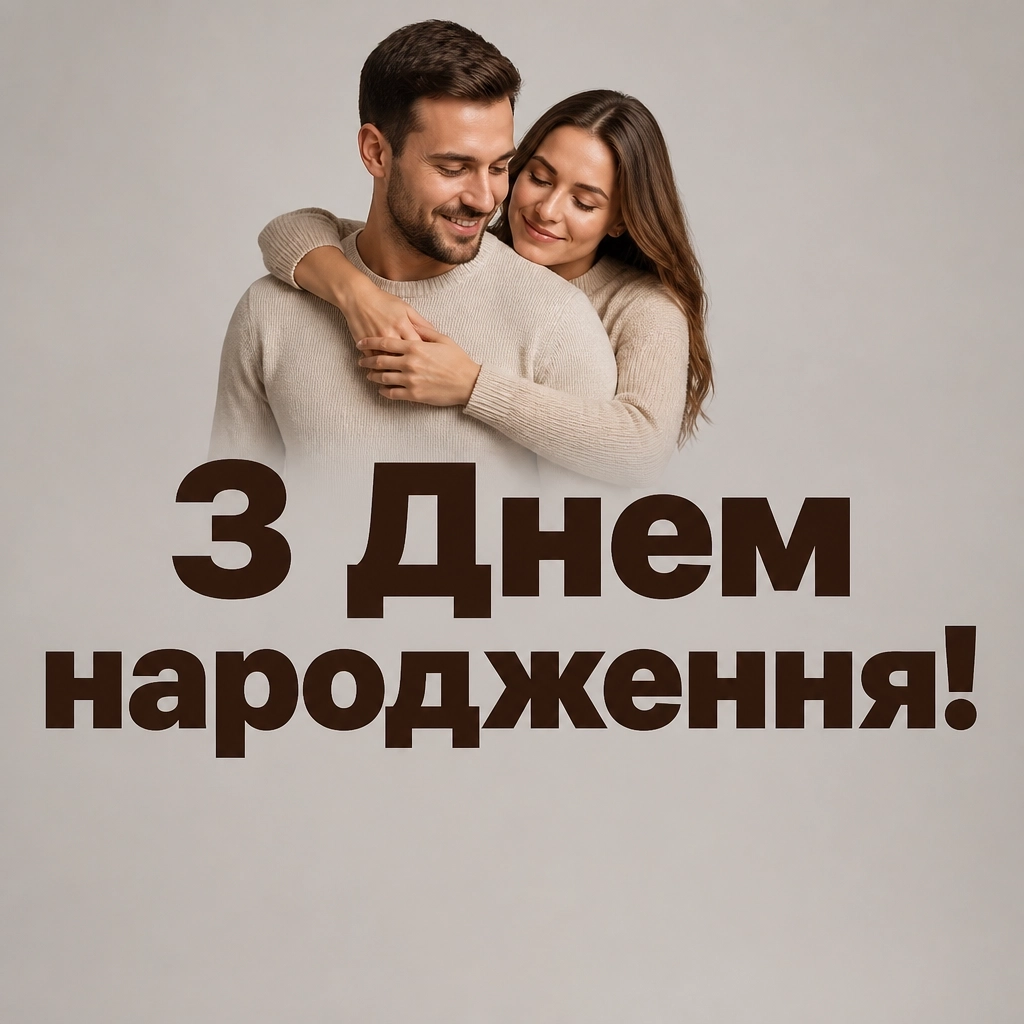 від дружини коханого чоловіка зворушливі привітання з днем народження чоловіку