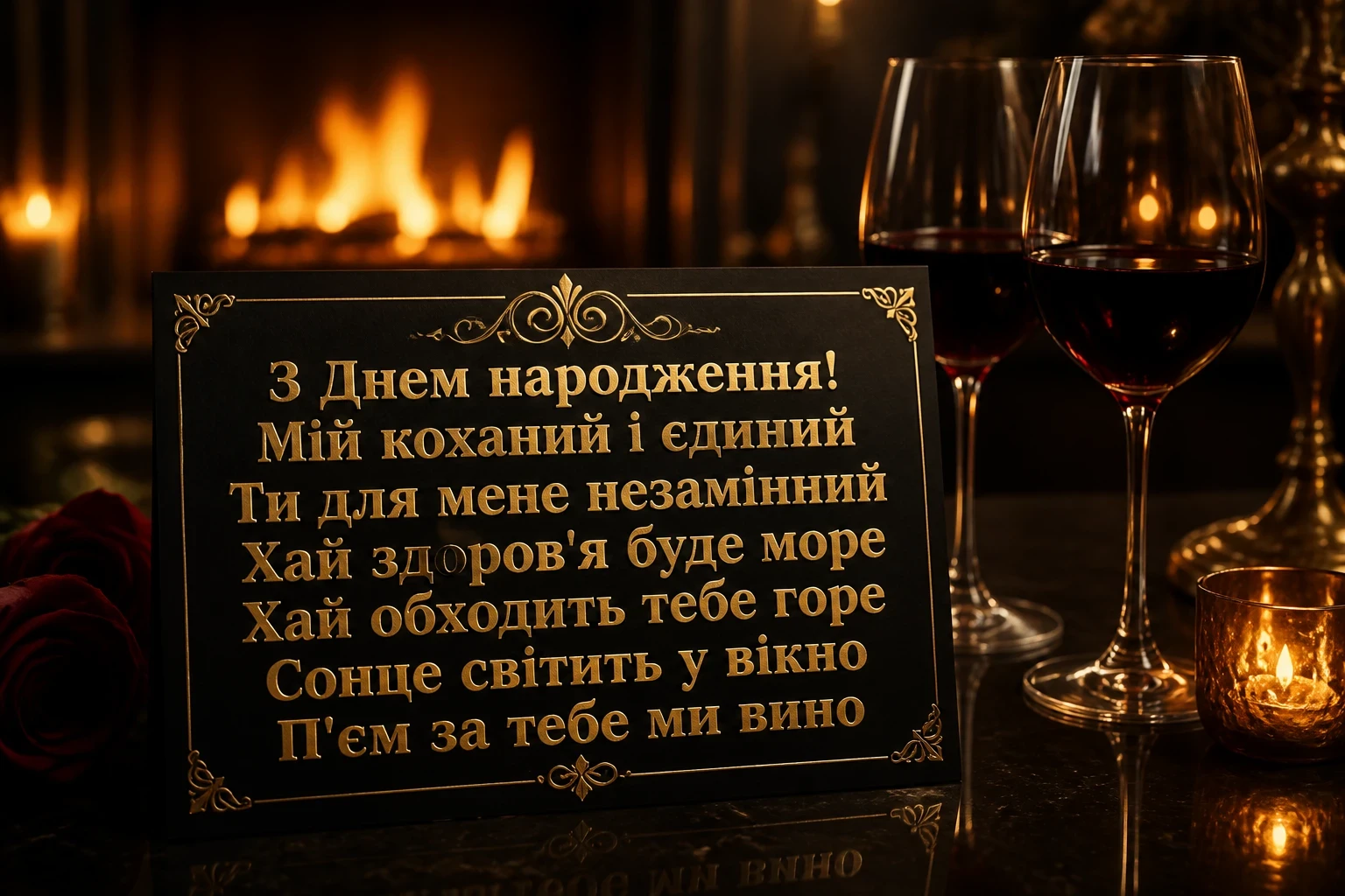 від дружини коханого чоловіка зворушливі привітання з днем народження чоловіку
