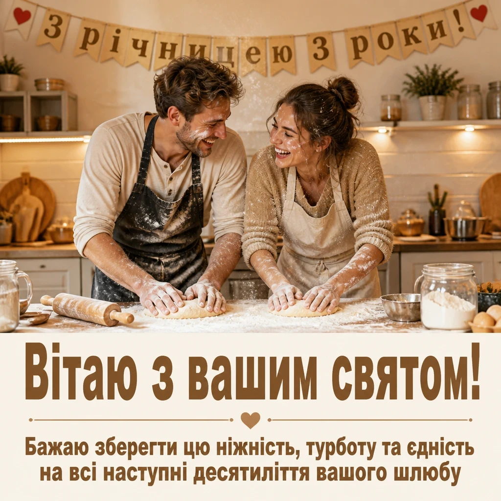 привітання з річницею весілля 3 роки