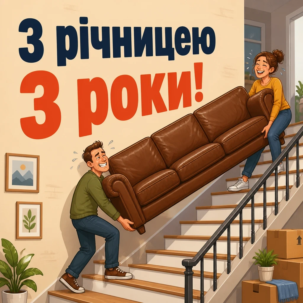 привітання з річницею весілля 3 роки