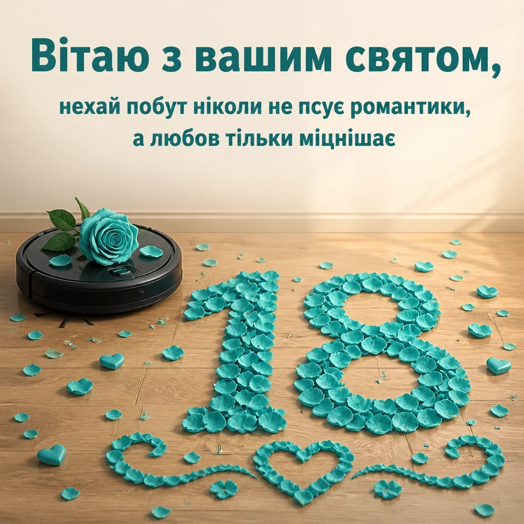 привітання з 18 річницею весілля