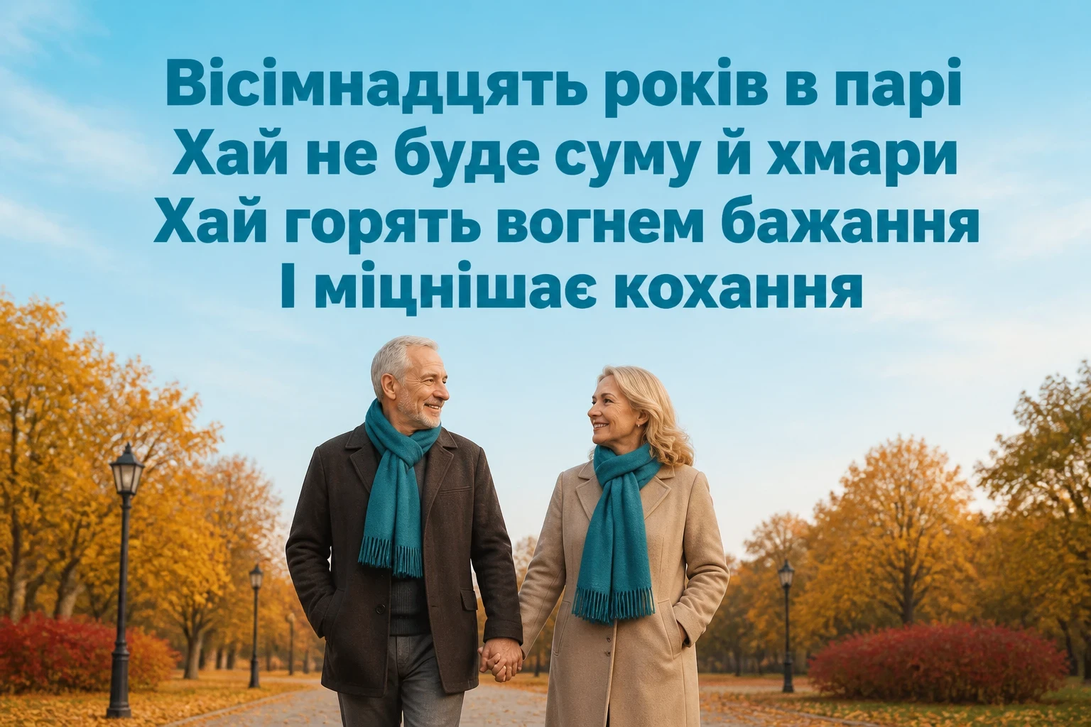 привітання з 18 річницею весілля
