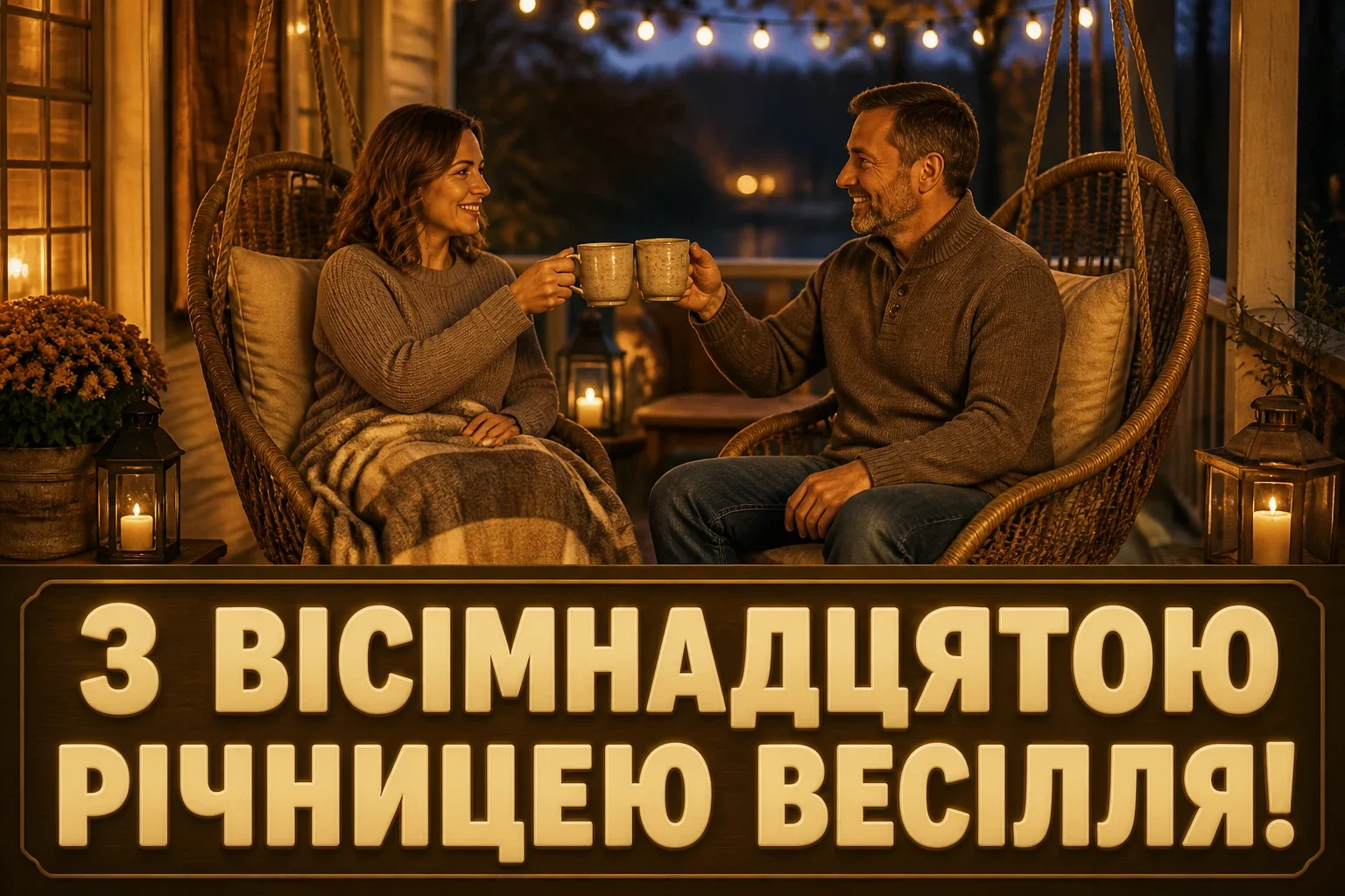 привітання з 18 річницею весілля