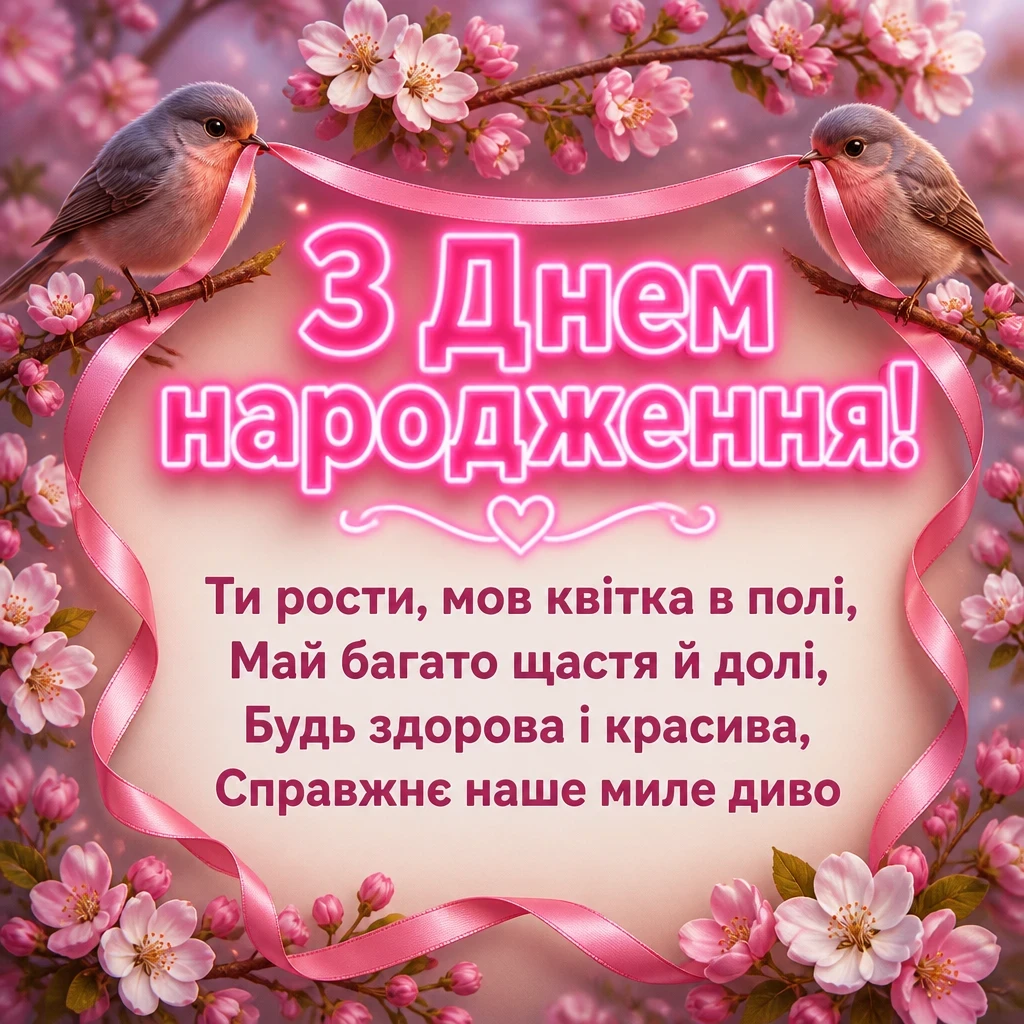 привітання внучки