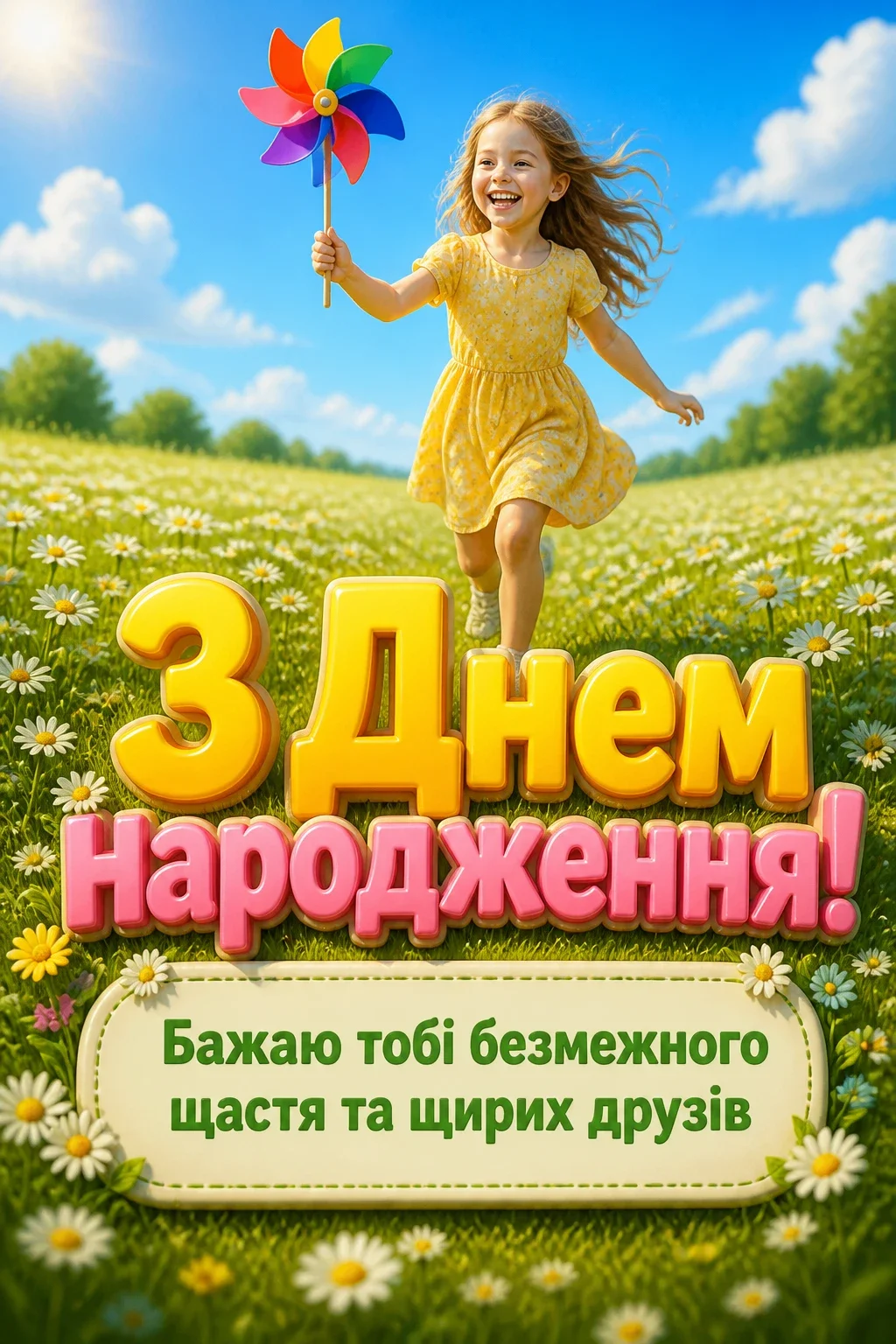 привітання внучки