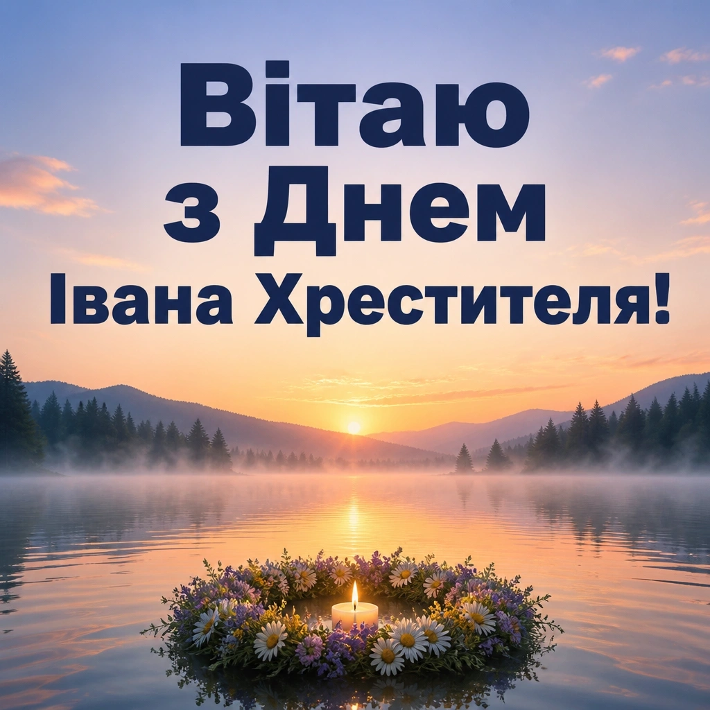 привітання з днем івана хрестителя привітання з днем івана хрестителя