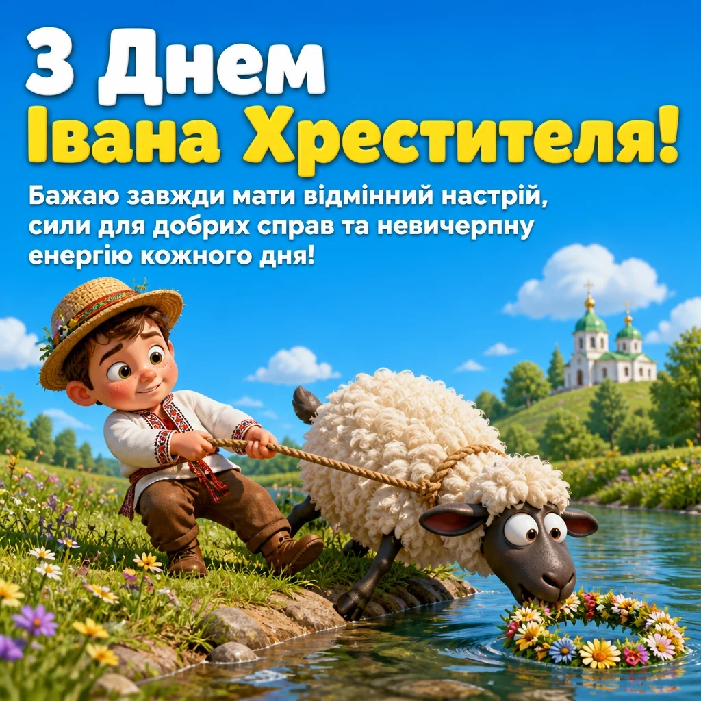 привітання з днем івана хрестителя привітання з днем івана хрестителя