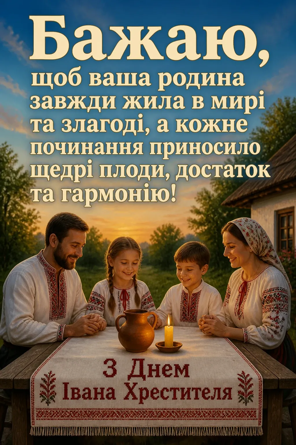 привітання з днем івана хрестителя привітання з днем івана хрестителя