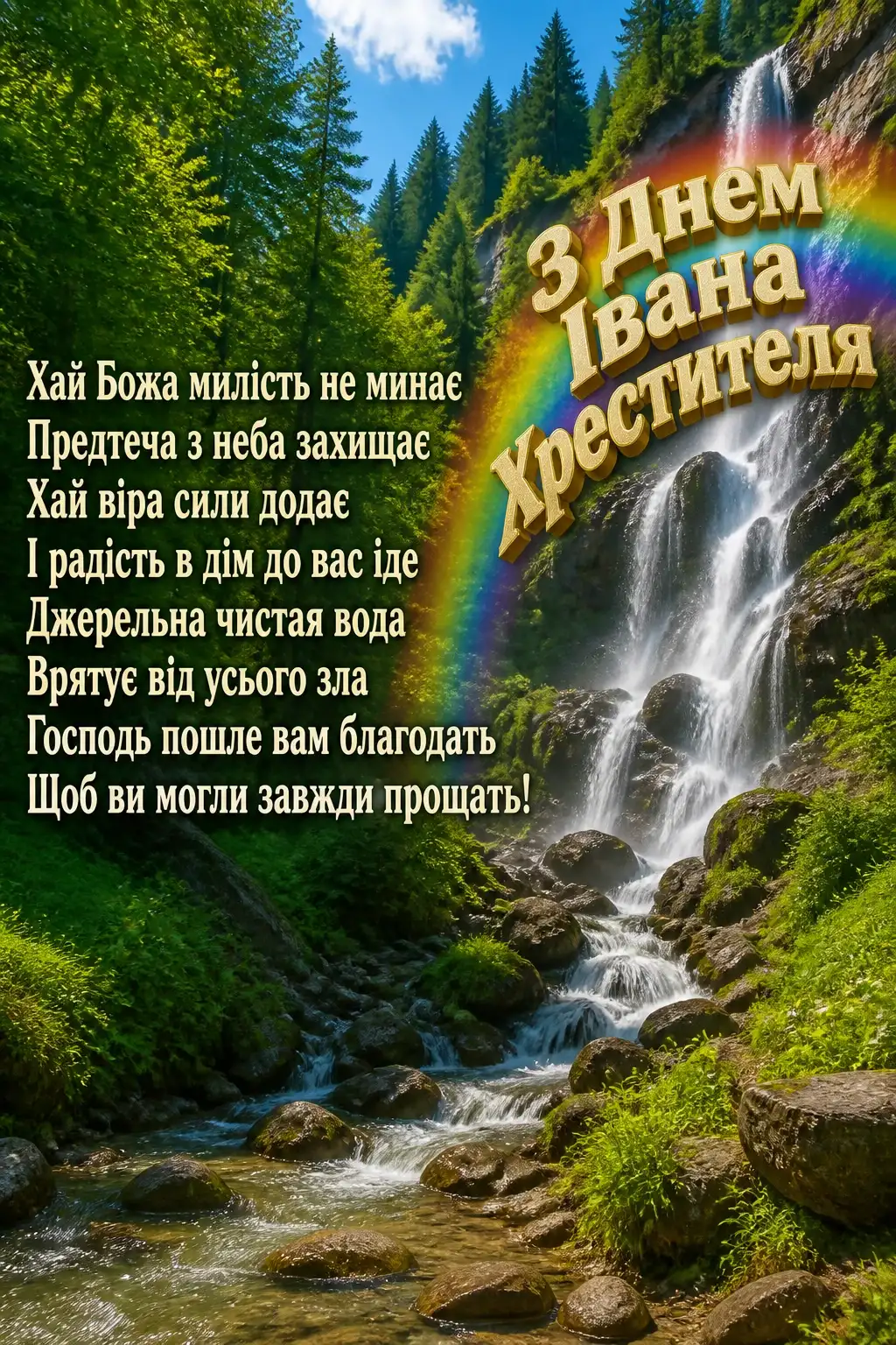 привітання з днем івана хрестителя привітання з днем івана хрестителя