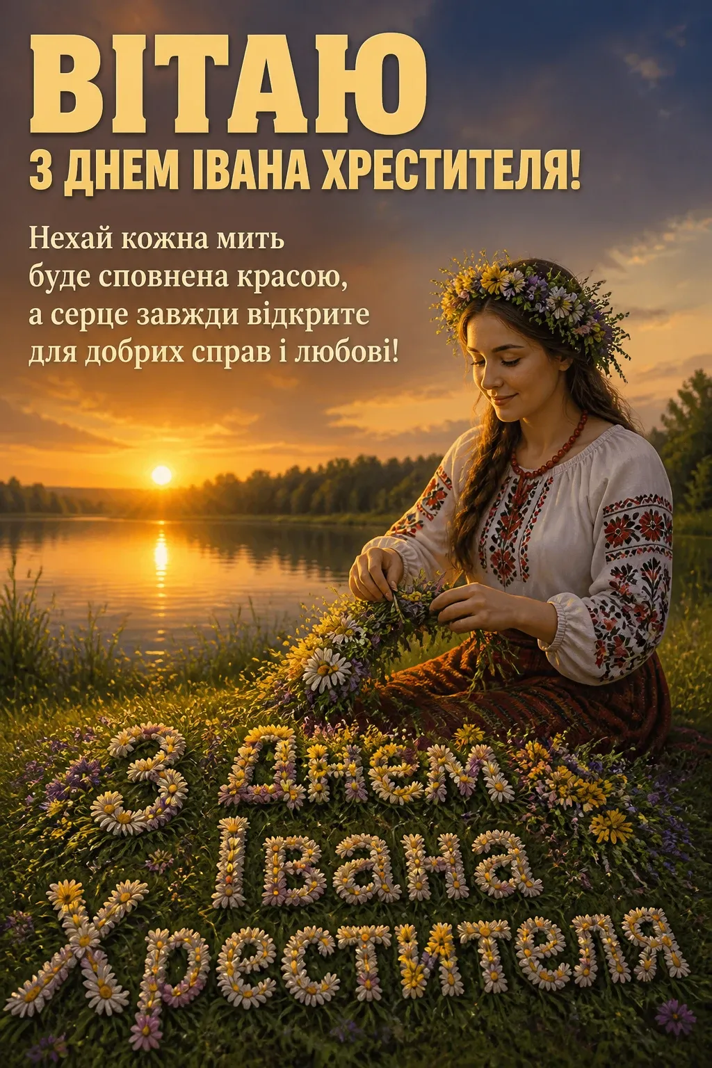 привітання з днем івана хрестителя привітання з днем івана хрестителя