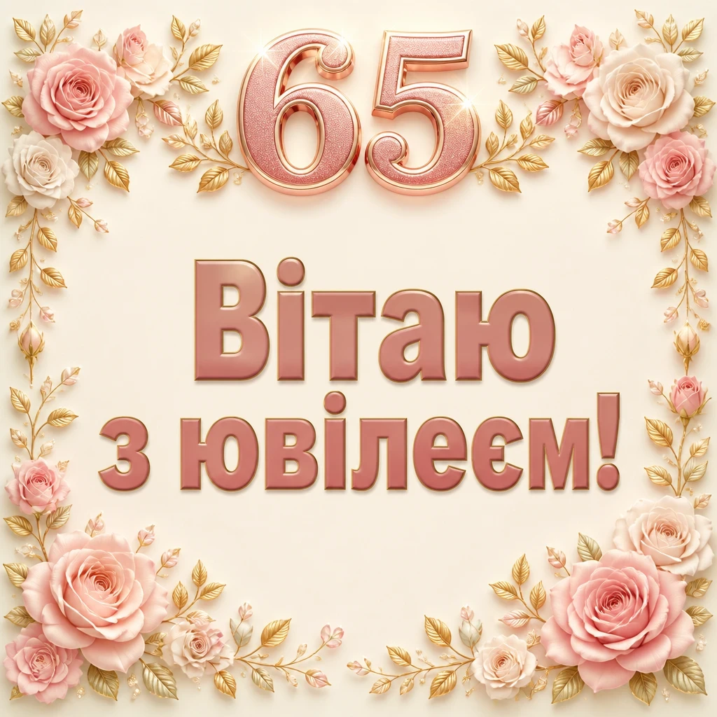 привітання з ювілеєм жінці 65 років привітання з ювілеєм жінці 65 років