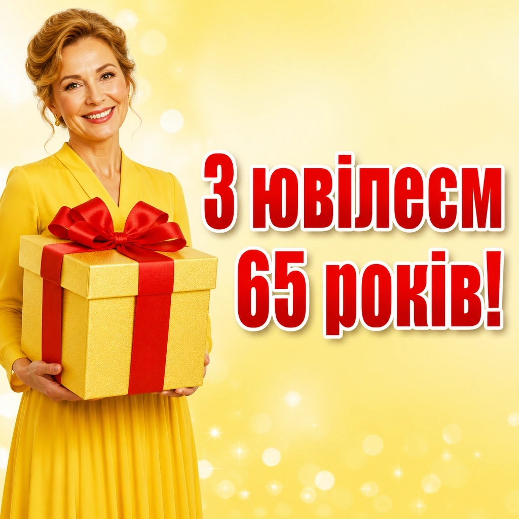 привітання з ювілеєм жінці 65 років привітання з ювілеєм жінці 65 років