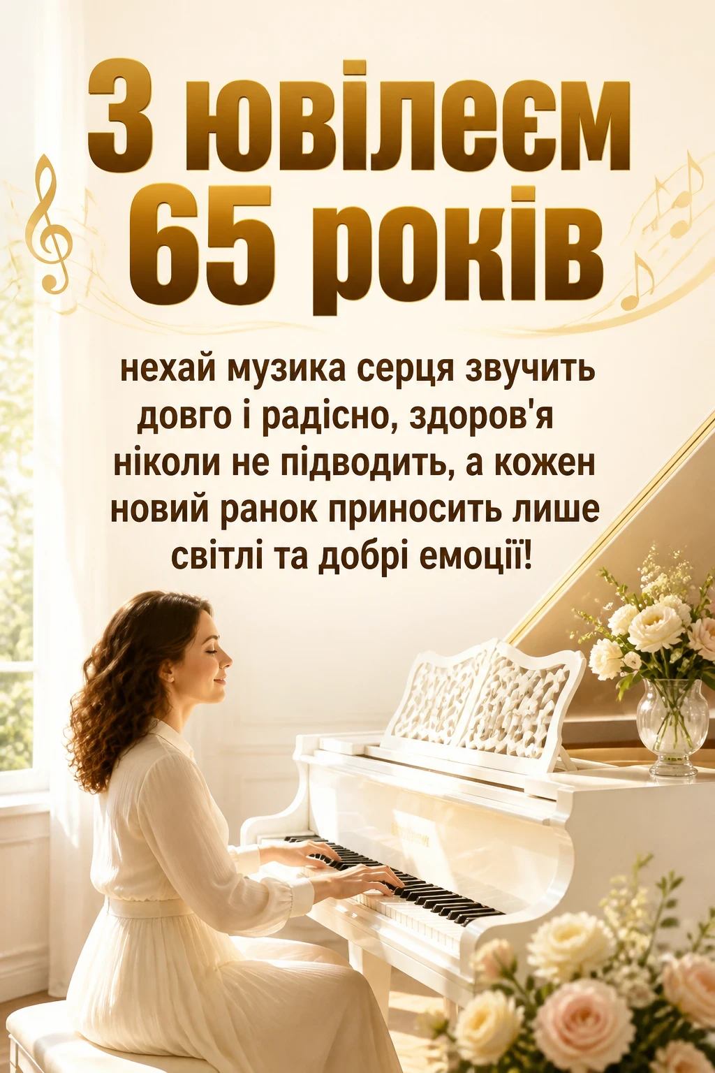 привітання з ювілеєм жінці 65 років привітання з ювілеєм жінці 65 років