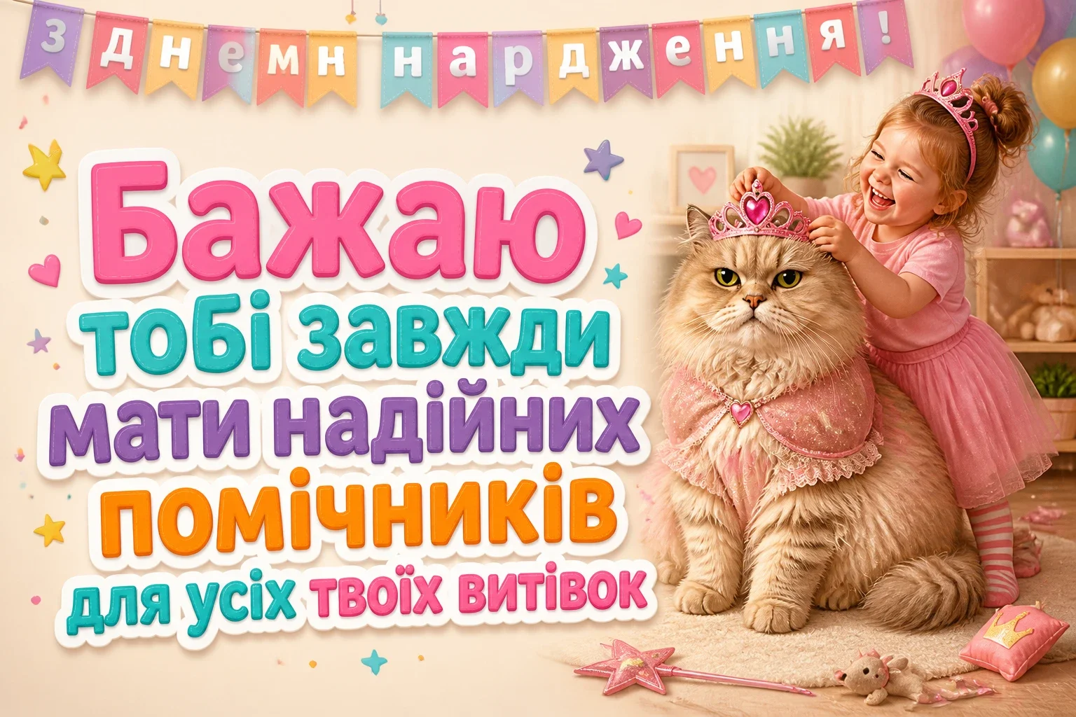 привітання внучки