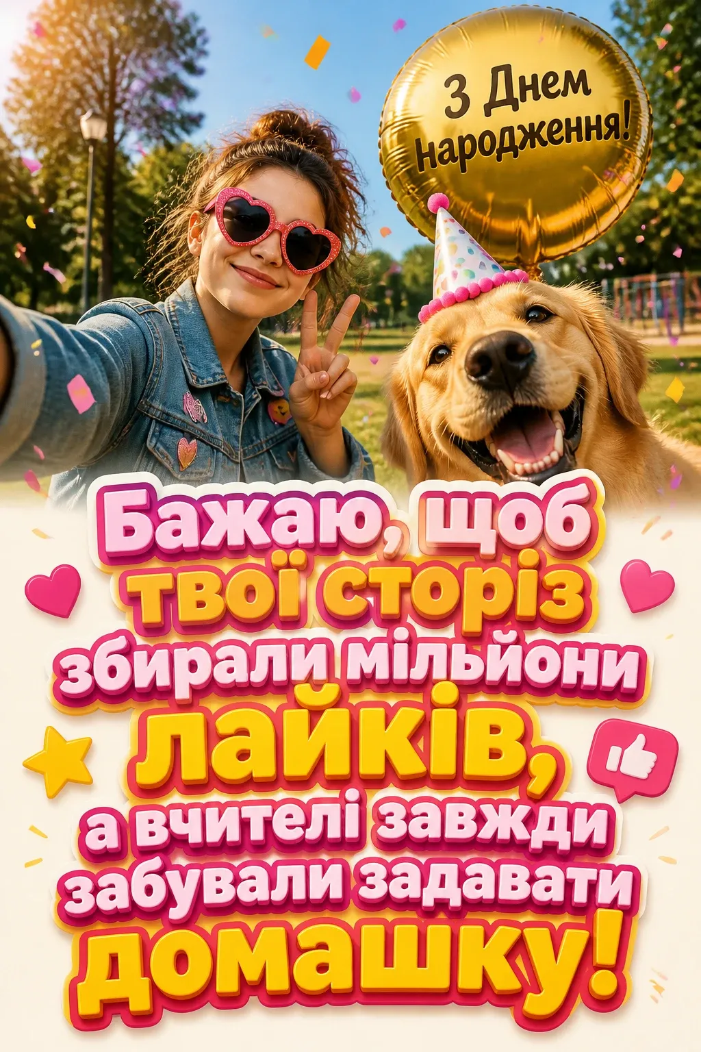 привітання внучки