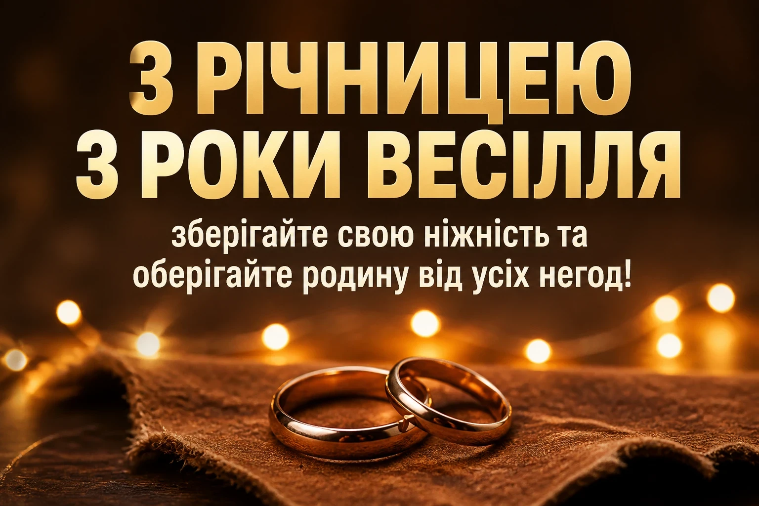 три роки весілля привітання три роки весілля привітання