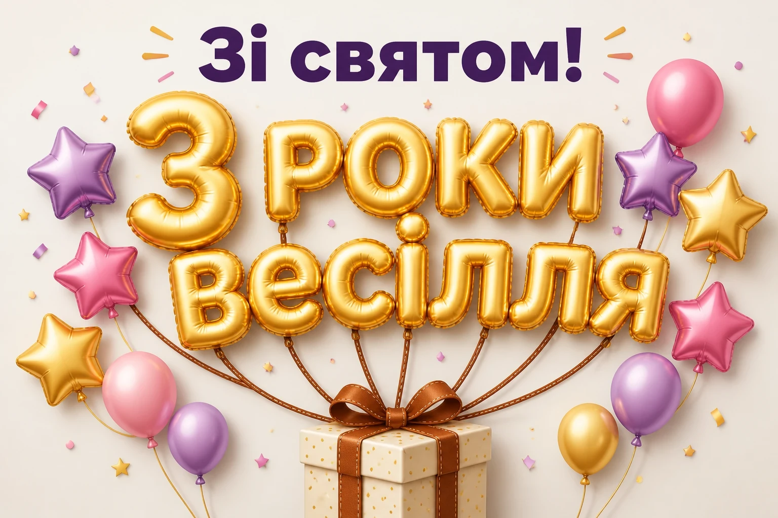 три роки весілля привітання три роки весілля привітання