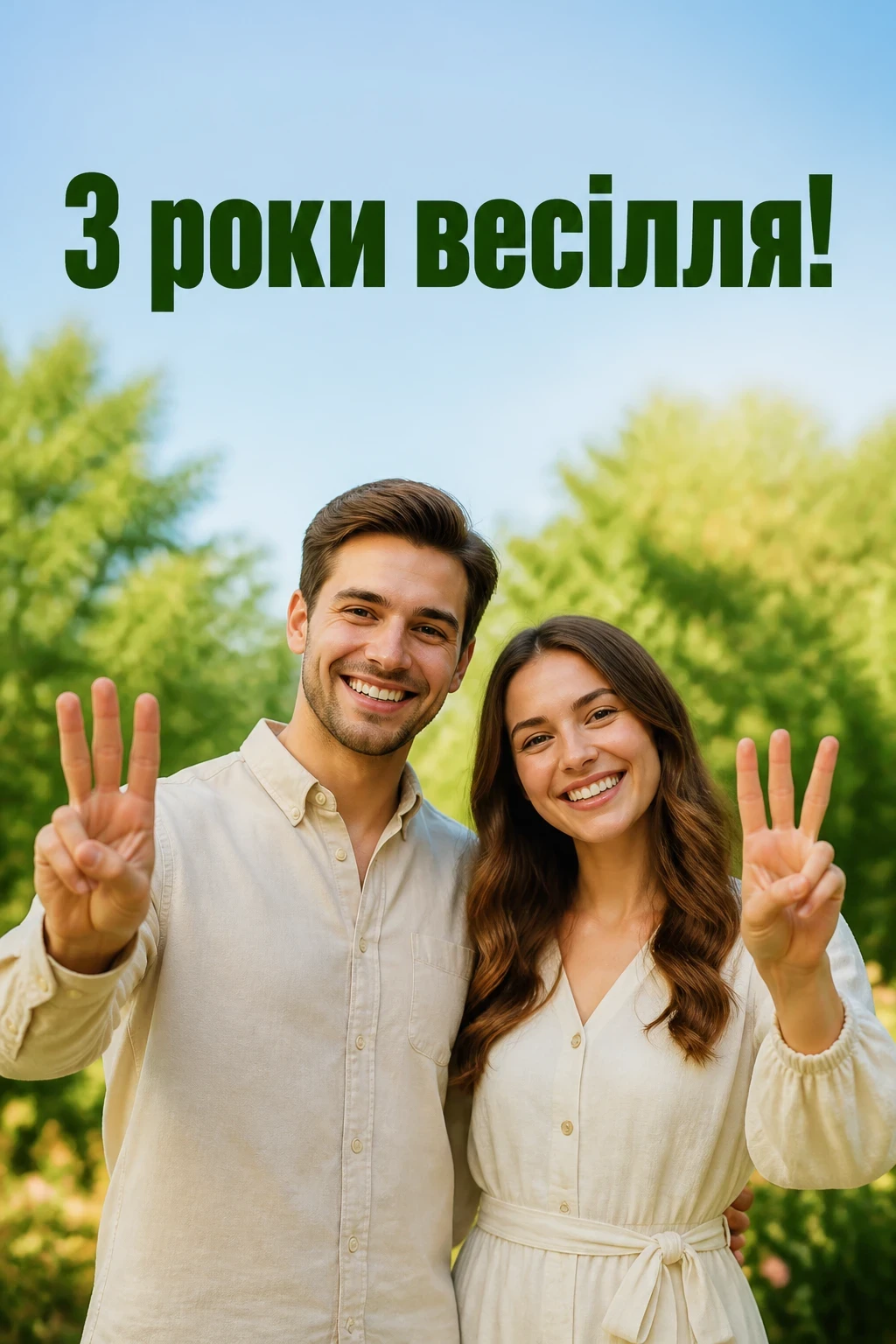 три роки весілля привітання три роки весілля привітання