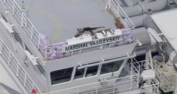 Озброєний танкер “Газпрому” помітили у водах Балтійського моря